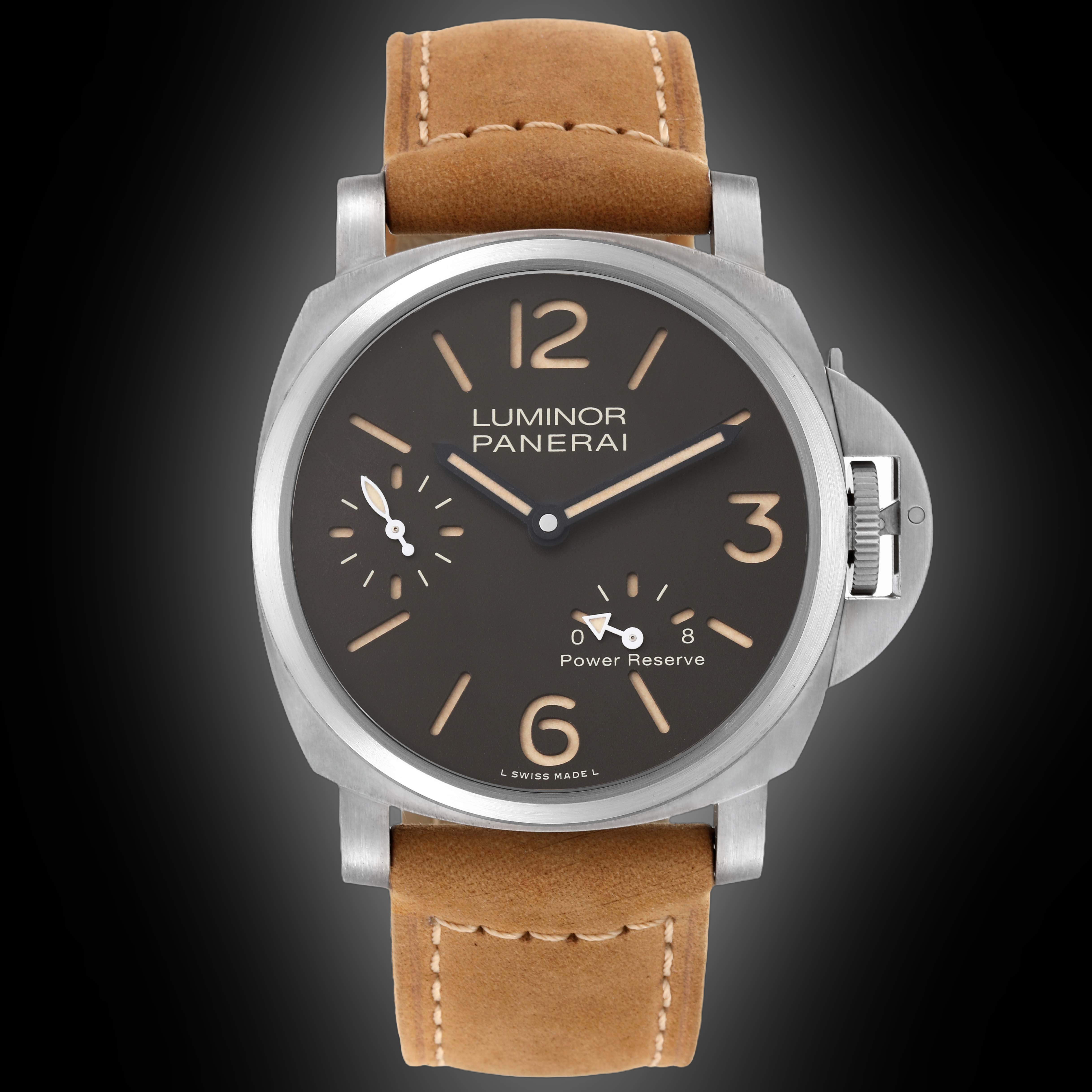 Panerai Luminor Marina Titanium Grey Dial 44mm PAM01662