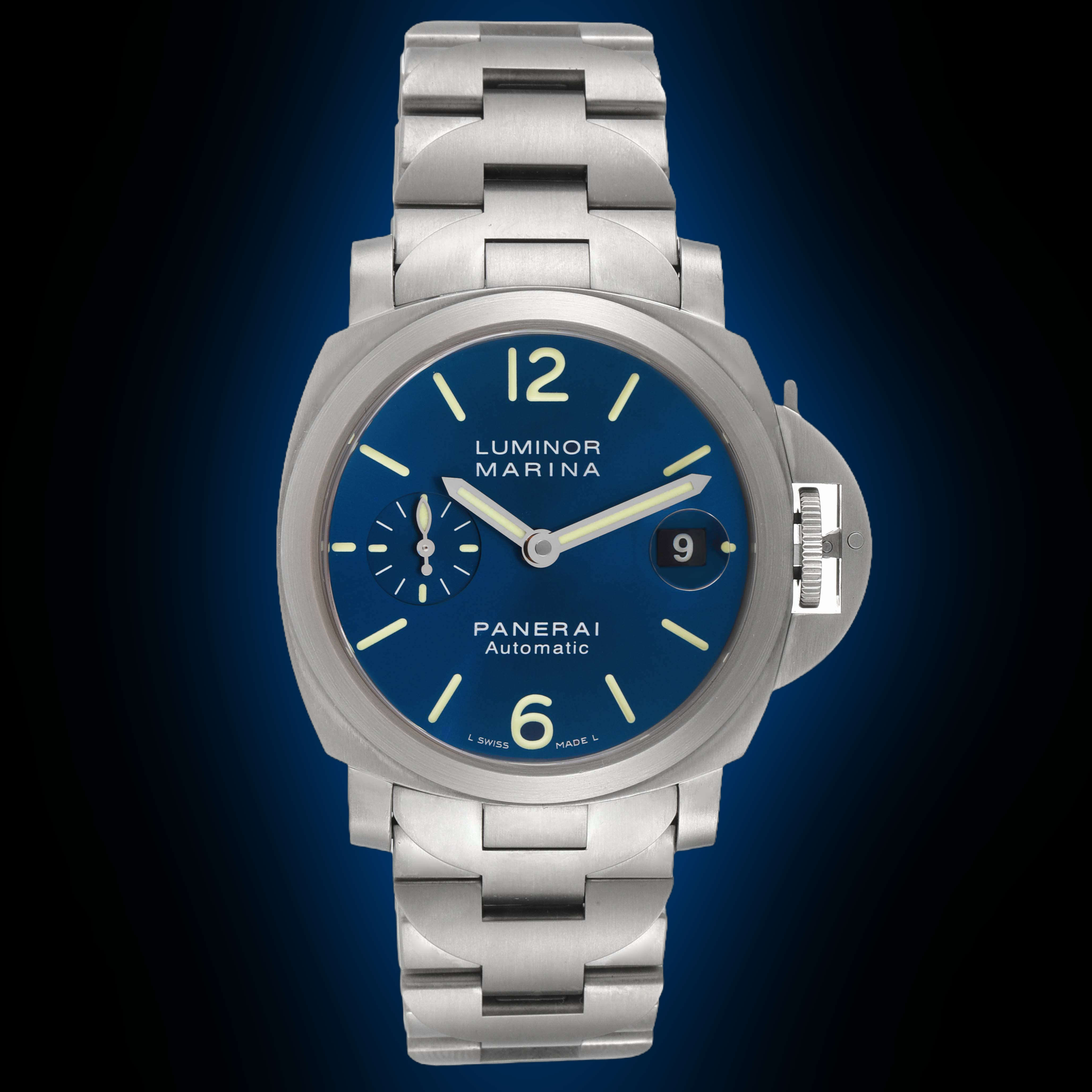 Panerai Luminor Marina 00283 Blue Dial, Titanium, mm, Self