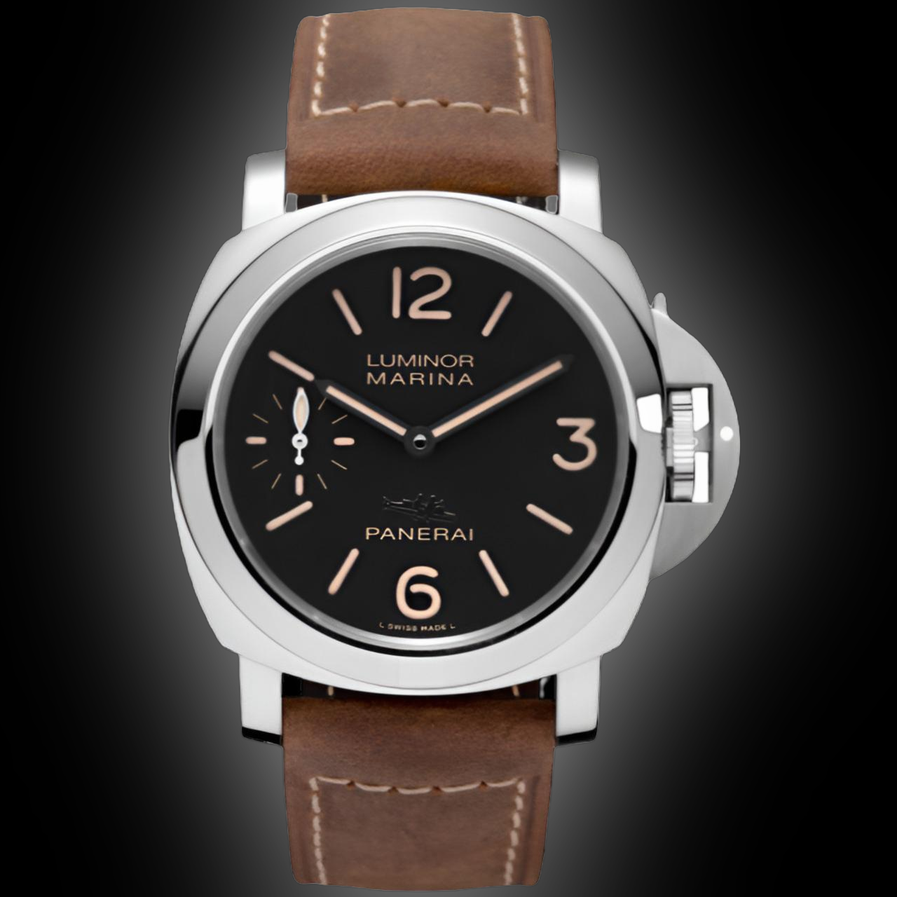 Panerai Luminor Marina 00541 Black Dial, Stainless Steel, mm - Main Image