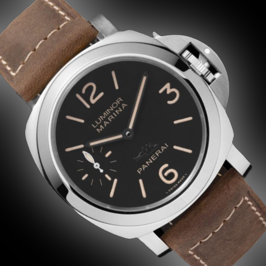 Panerai Luminor Marina 00464 Black Dial, Stainless Steel, 44.0 mm