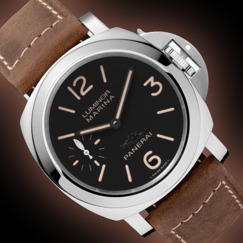 Panerai Luminor Marina 00467 Black Dial, Stainless Steel, 44.0 mm