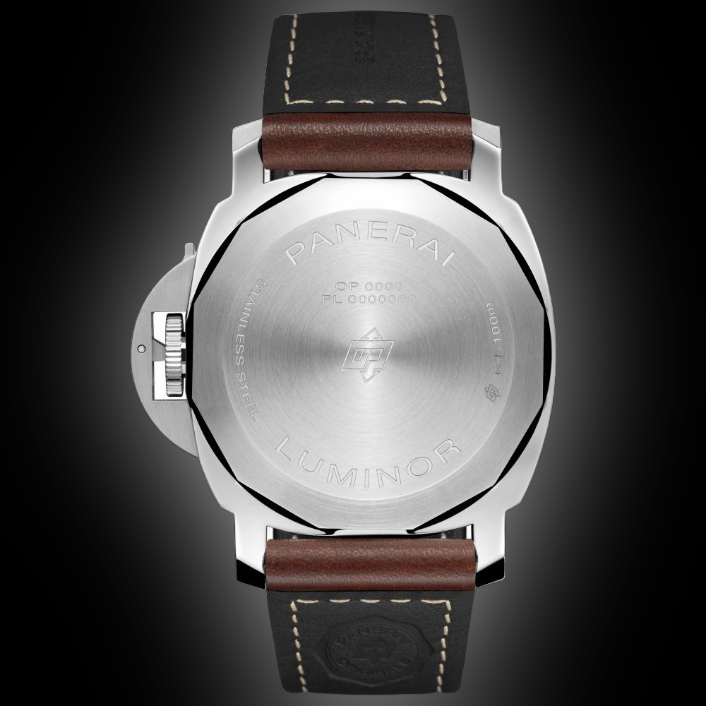 PANERAI 純正 外箱＋木製内箱＋紙袋セット コレクション用 Panerai Luminor Logo 01624 Green Dial, Polished Steel, 44.0 mm