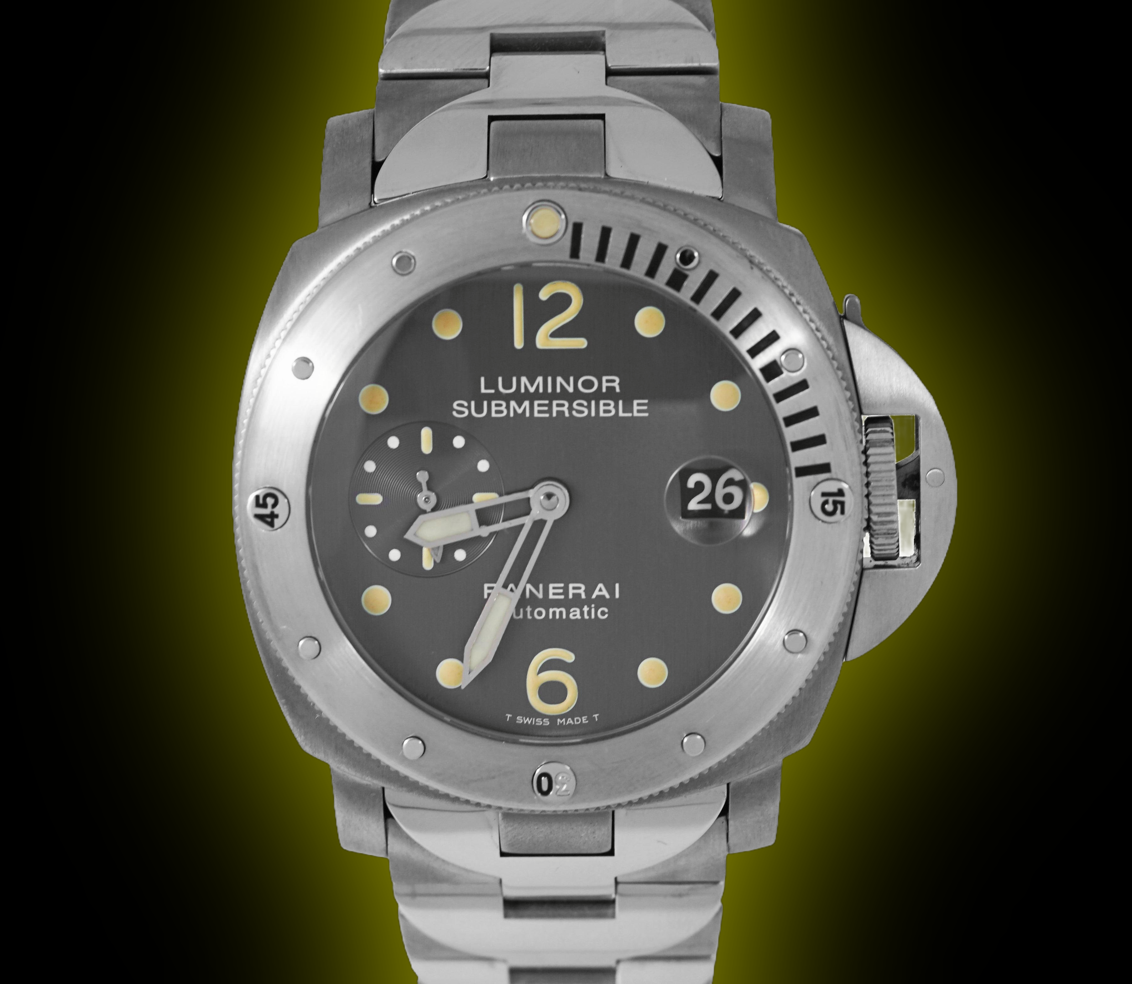 Panerai Submersible 00106 Blue Dial, Titanium, 44.0 mm, Anthracite