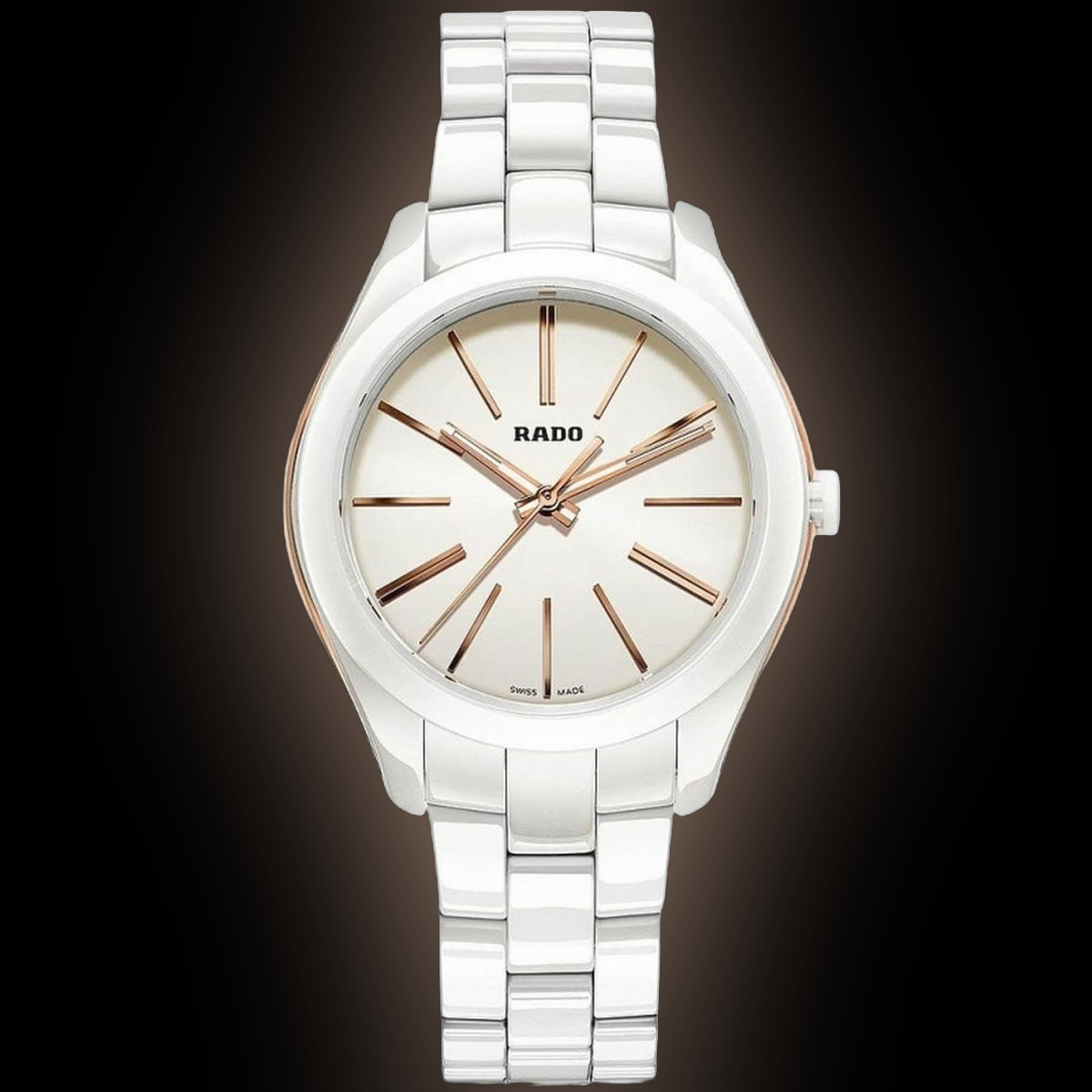 Rado HyperChrome 3232 White Dial, Ceramic, 36.0 mm, Ladies Watch Rado HyperChrome 3232 White Dial, Ceramic, 36.0 mm, Ladies Watch