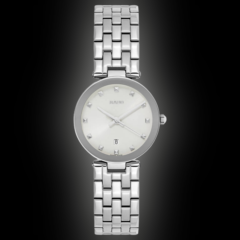 稼働 RADO FLORENCE 腕時計 2Pダイヤ レディース 340 Florence Diamonds Women Stainless Steel Watch R48913723