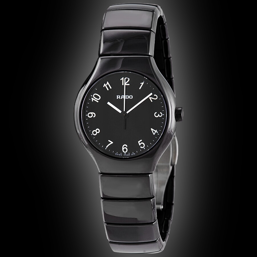 Rado TRUE Jubile Black Ceramica Ladies Watch 2765