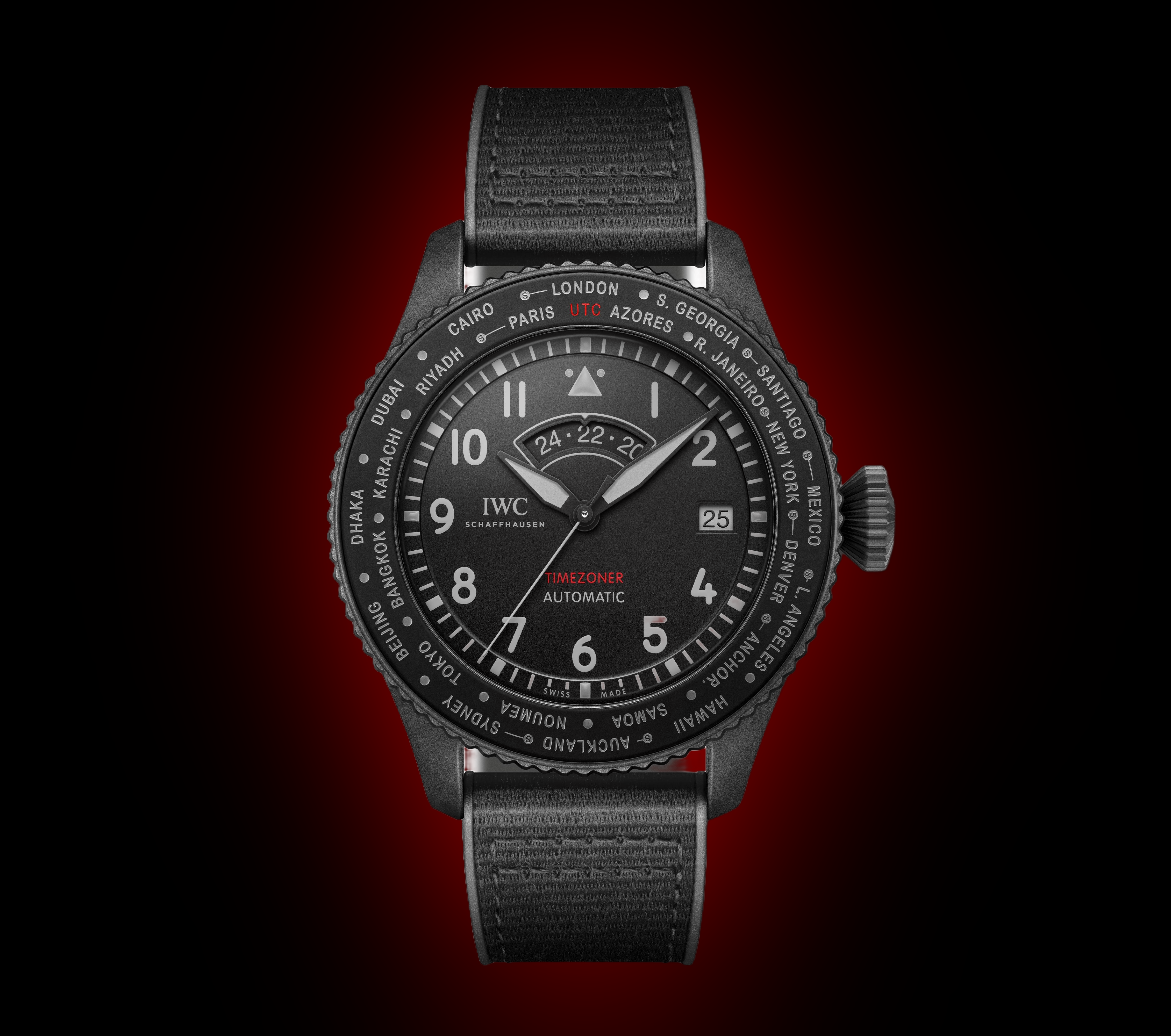 IWC Pilot's Watches 3955 Black Dial, Ceratanium®, 46.0 mm, Self