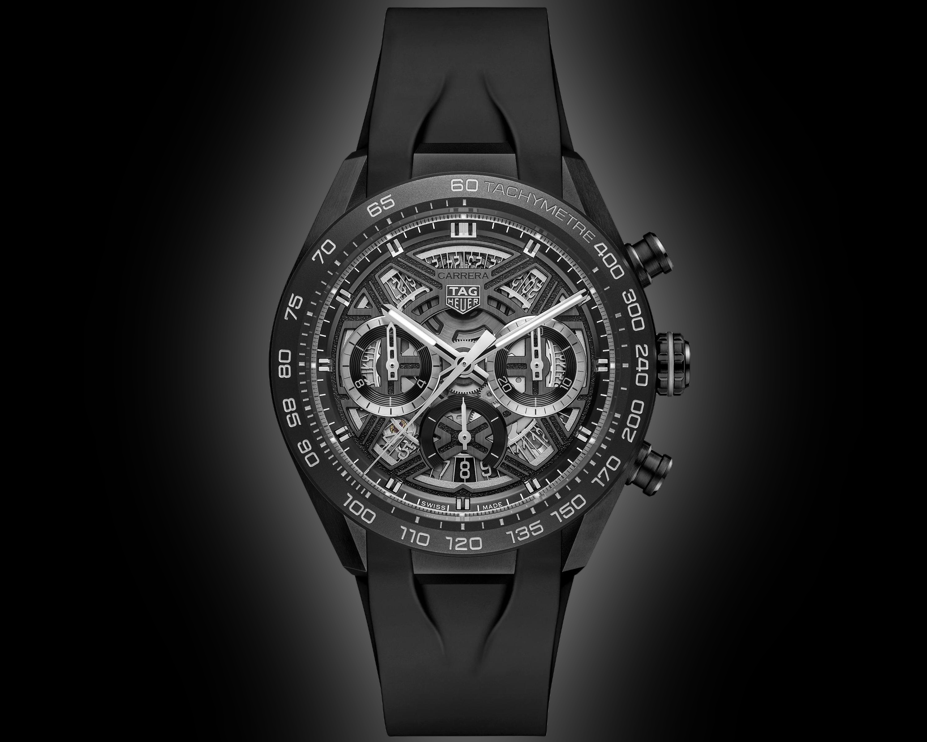 TAG Heuer Carrera FT6272 Black Dial, Dlc Titanium, Extreme Sport