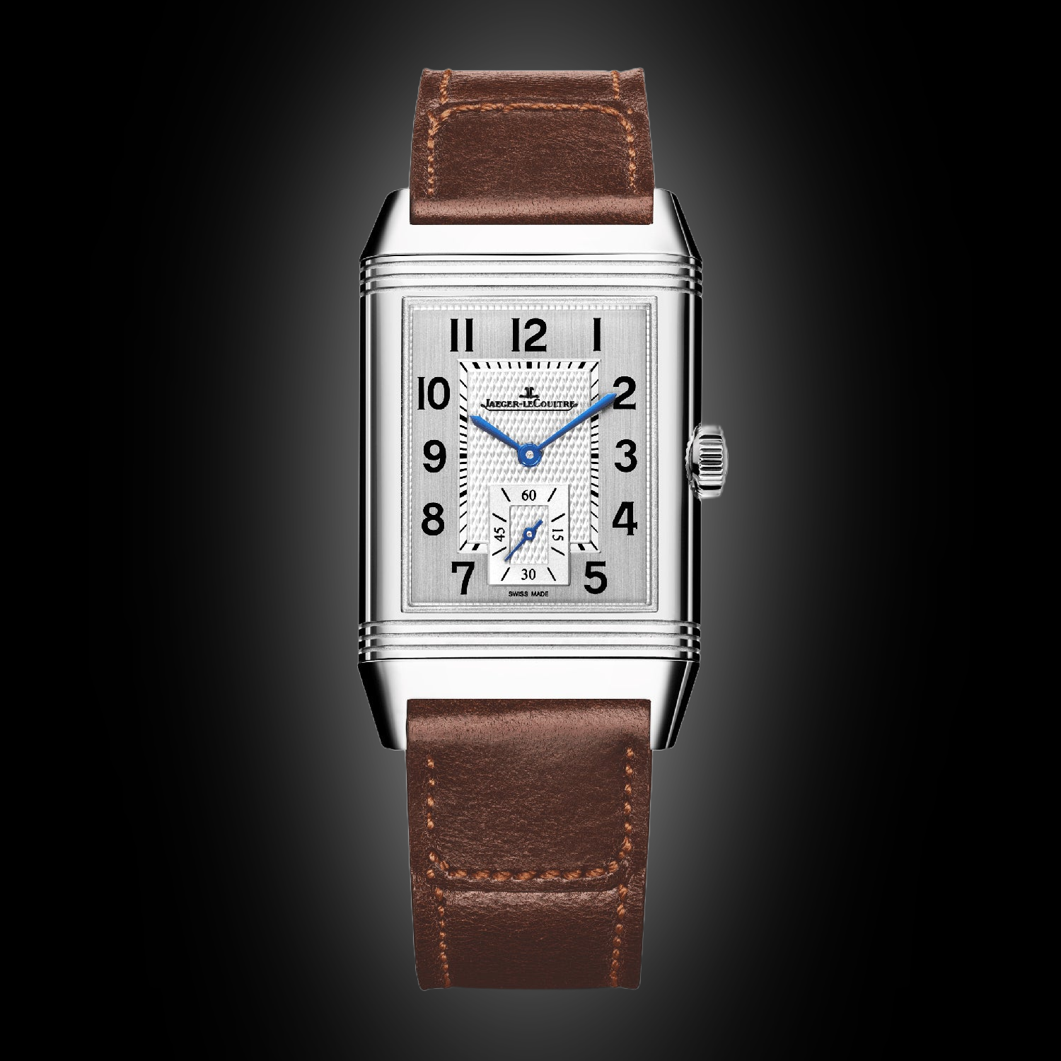 マルコ　ナチュリスL Jaeger LeCoultre Reverso 385 Silvered Grey Dial, Stainless