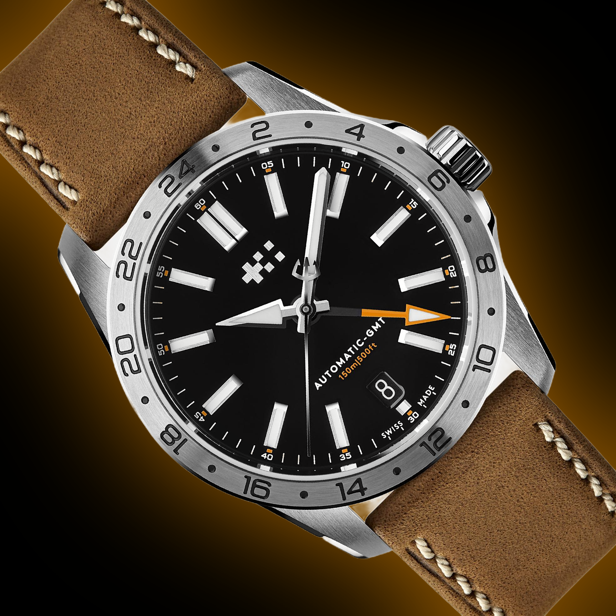 Christopher Ward Sealander C63 Black Dial, Stainless Steel, 36.0