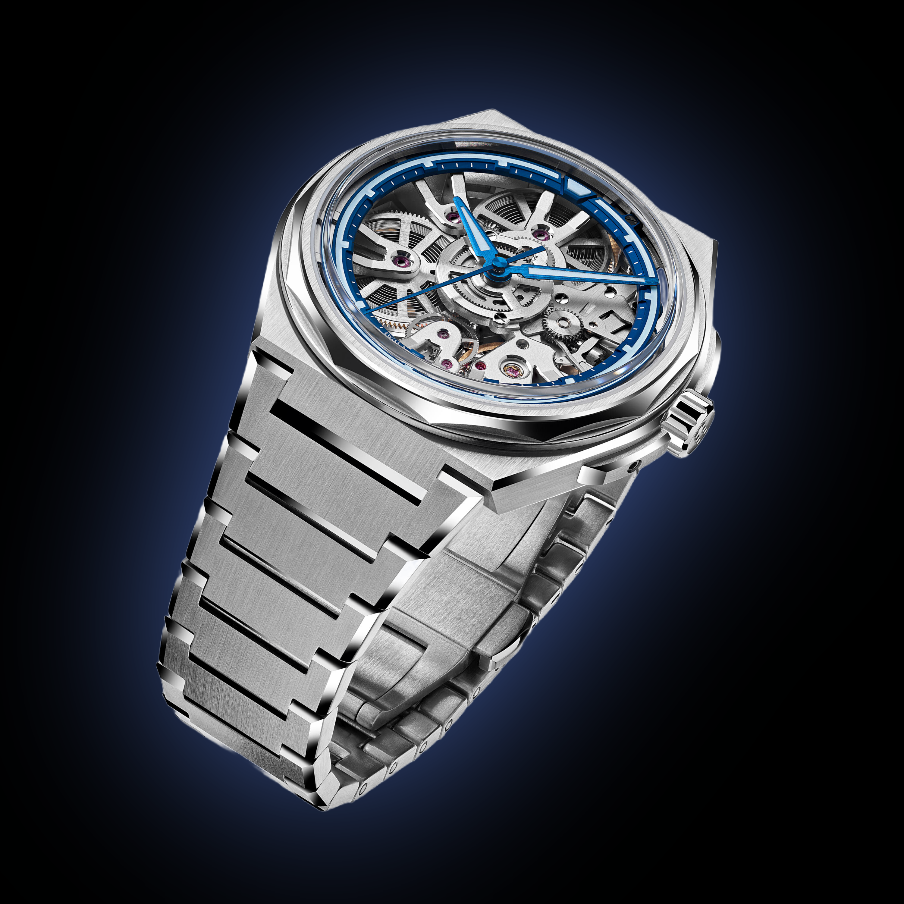 Christopher Ward The Twelve C12 Blue Dial, Steel, 41.0 mm