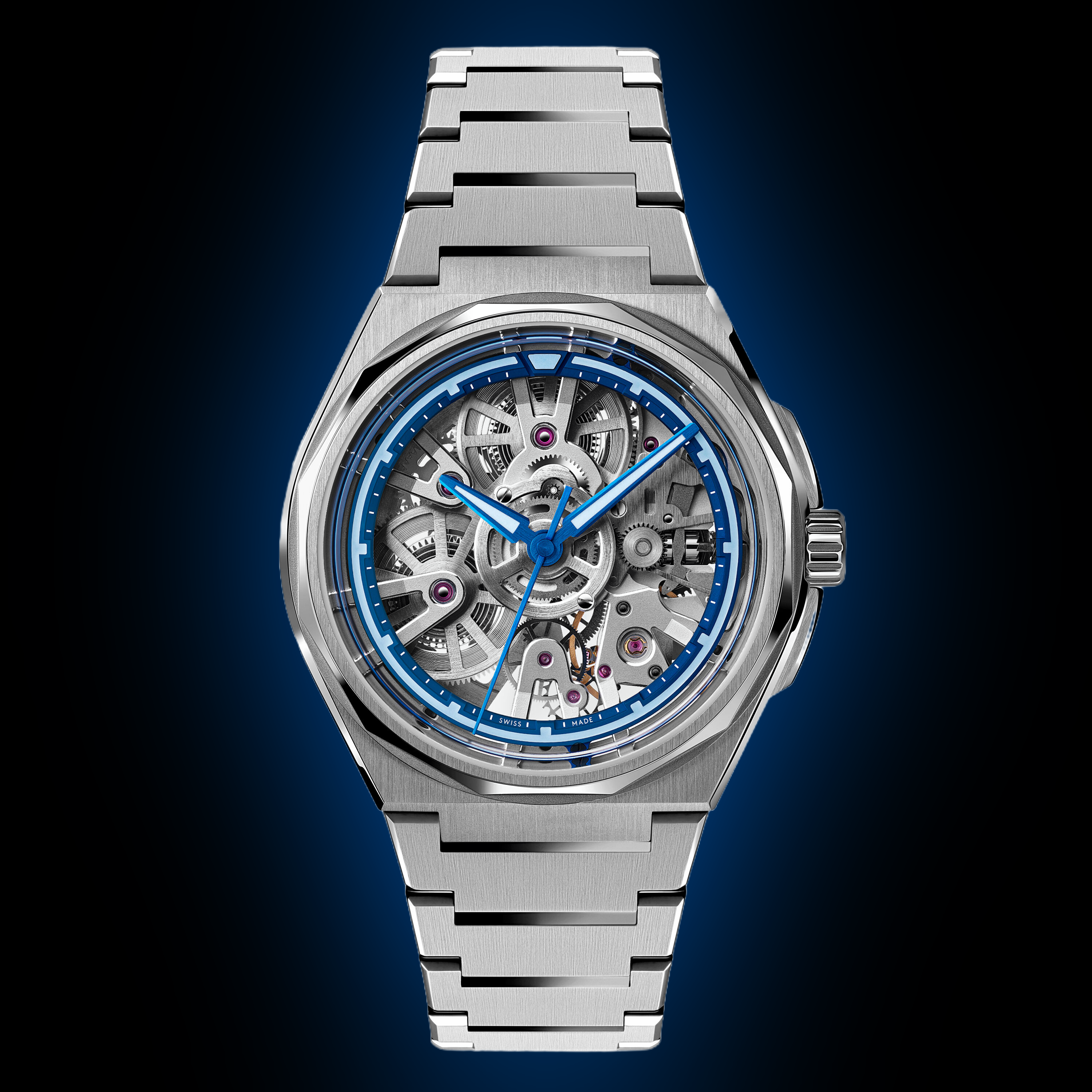 Christopher Ward The Twelve C12 Blue Dial, Steel, 41.0 mm