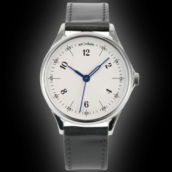 anOrdain Model 1 Fabric Lacquer By Cador, 50.3 m, Off White Dial