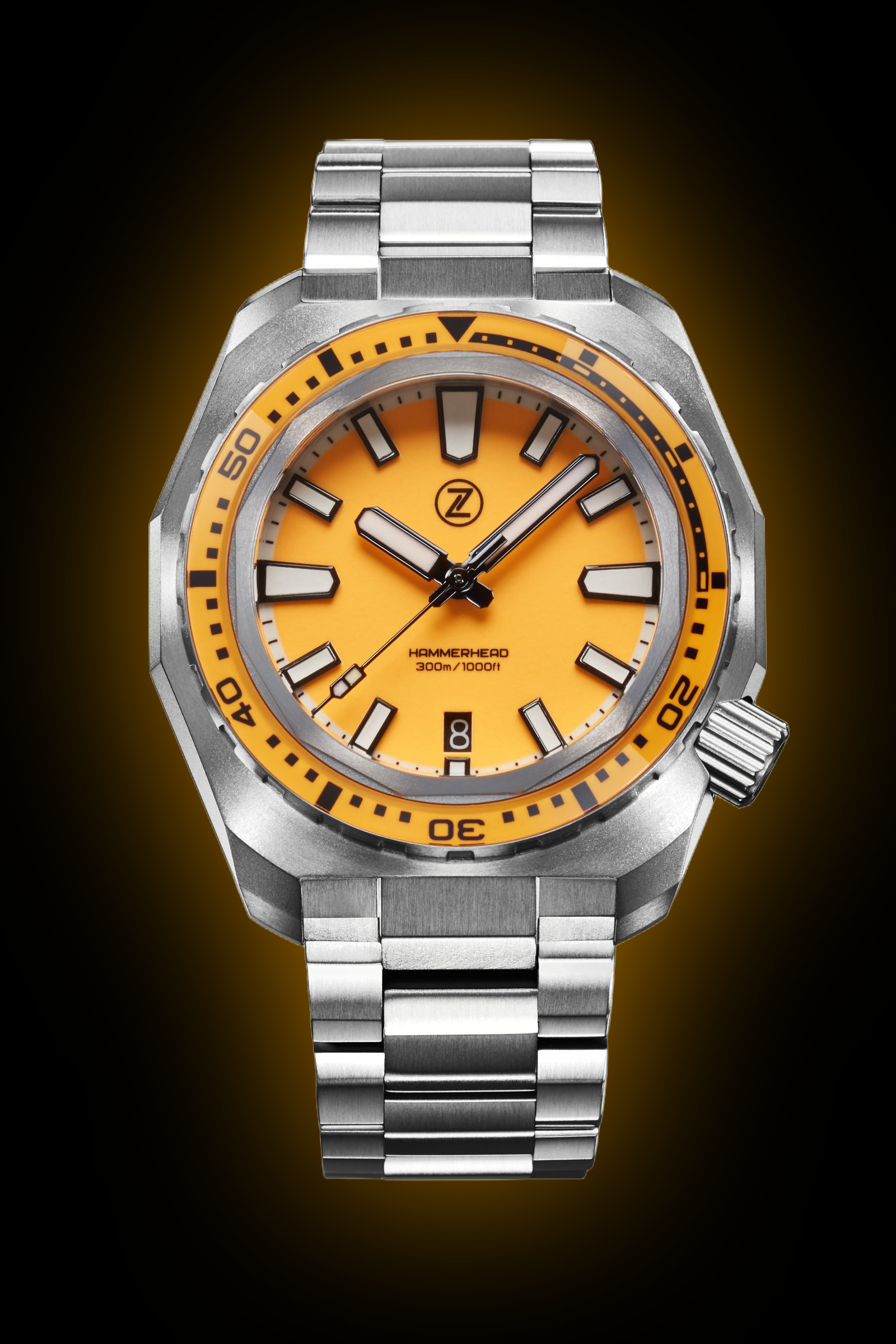 Zelos Hamm Divererhead V3 300 m Automatic, Ember Orange Dial