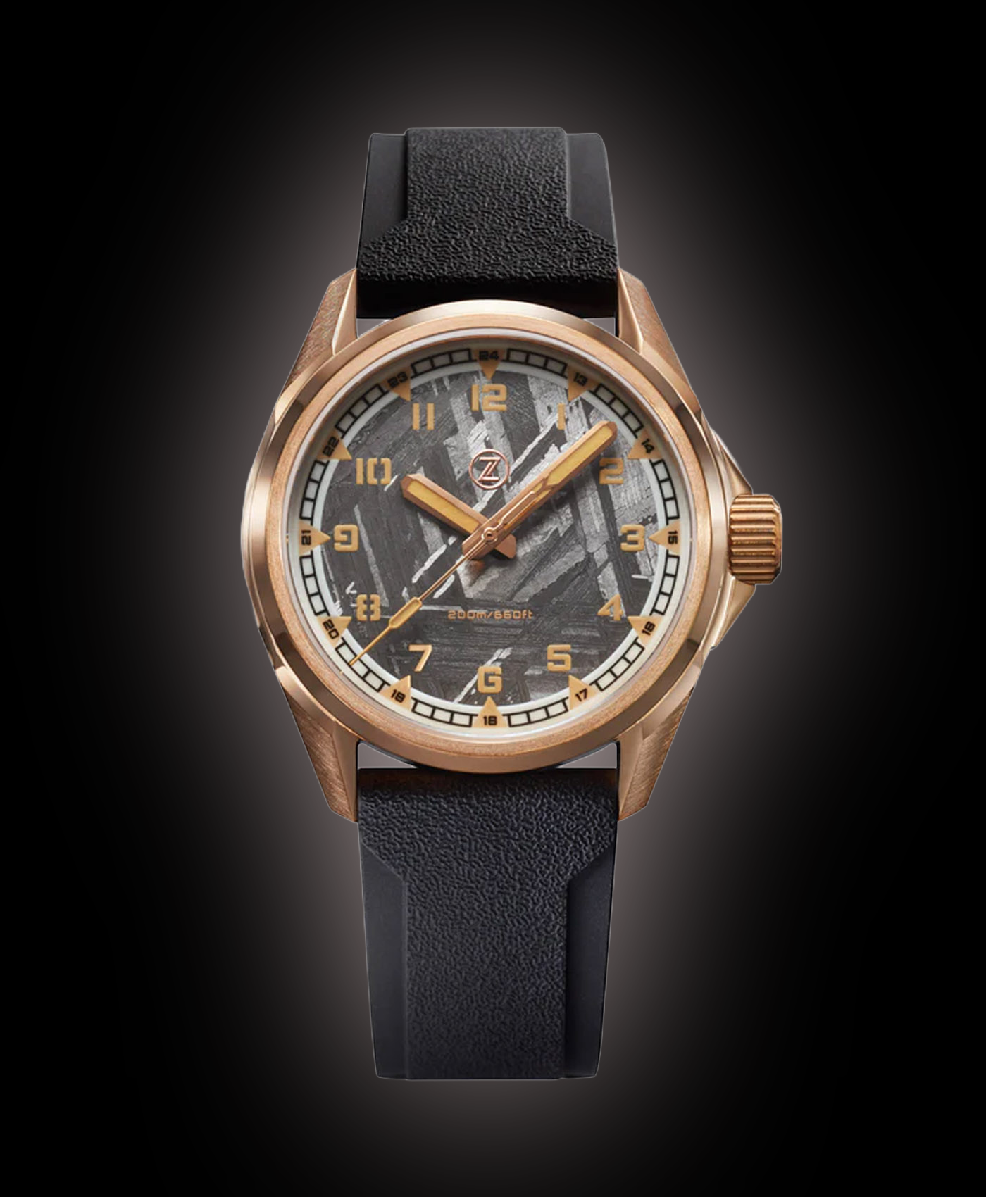 ◆ OHLです。　◆ Zelos The Swordfish Field 38 mm 200 m, Meteorite Dial