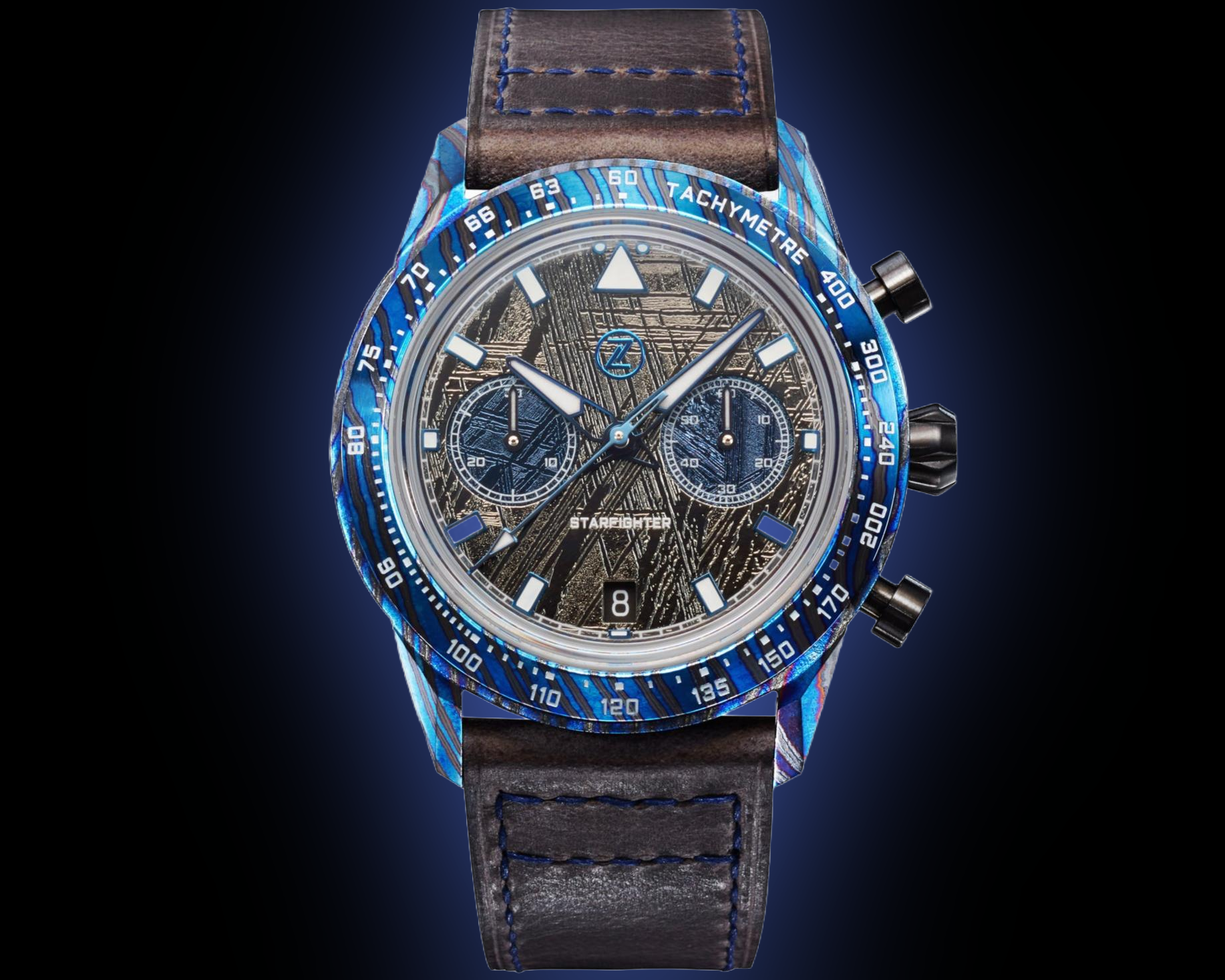 Zelos Starfighter Chronograph Limited Edition, Aventurine