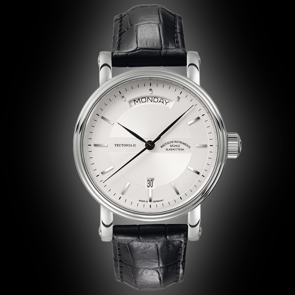 Muehle Glashuette Teutonia M1-33-65 Silver Dial, Stainless  display picture 2