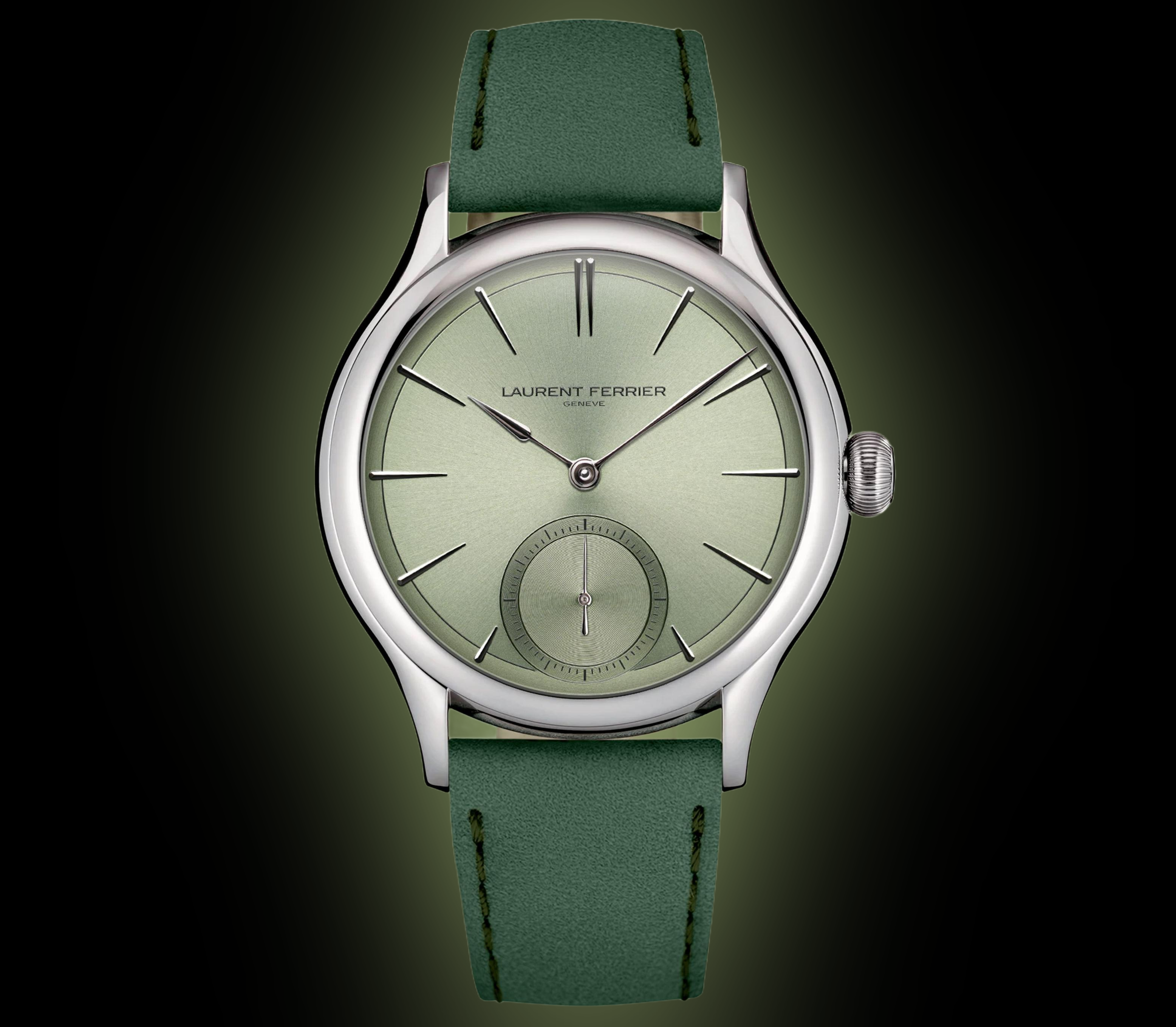 Laurent Ferrier Classic LCF004 Magnetic Green Dial, Titanium,