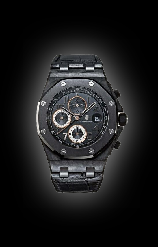 Audemars Piguet Royal Oak Offshore 26205 Black Dial, Titanium, 42.0 mm ...