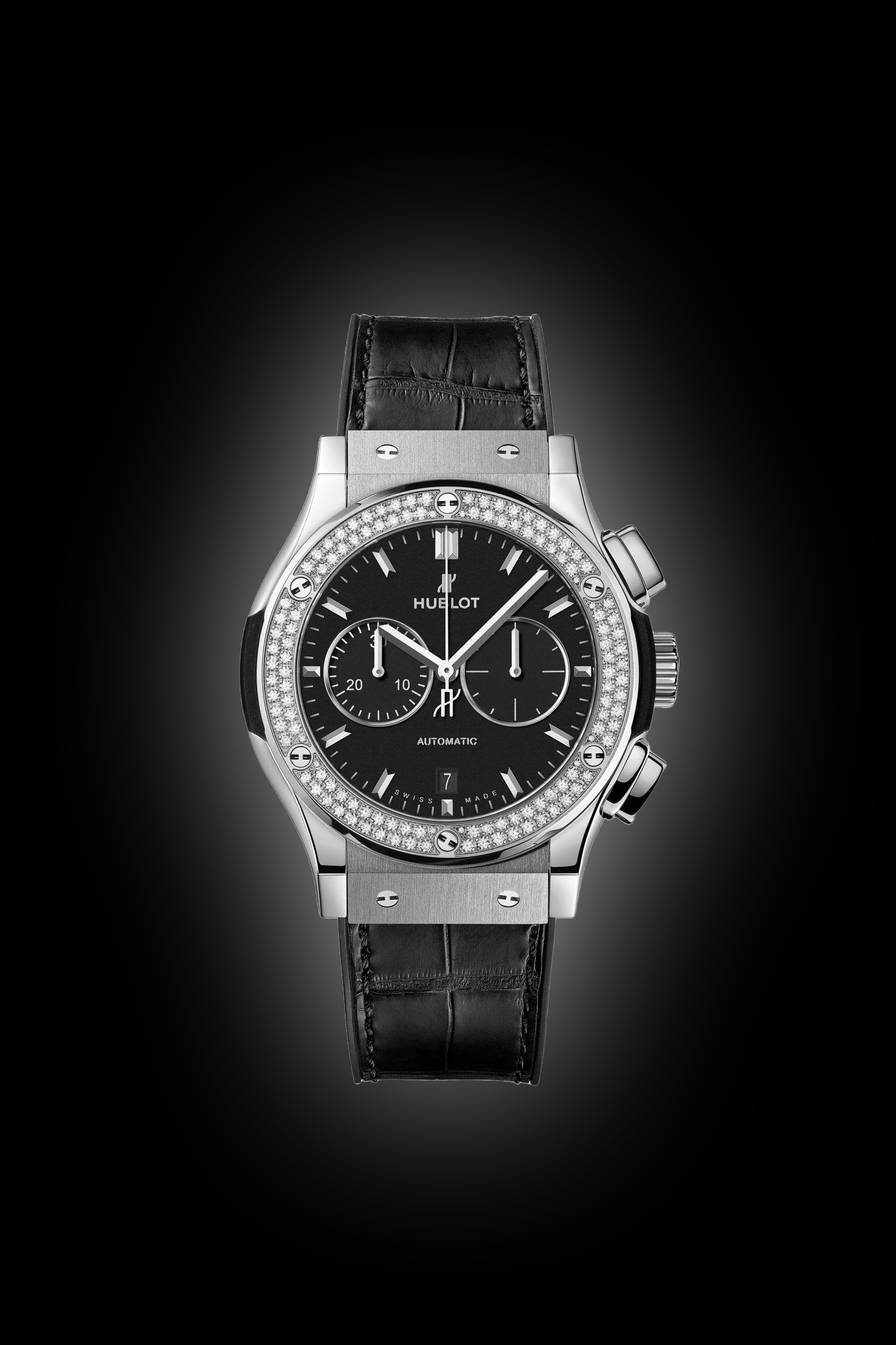 Hublot Classic Fusion 42 541.NX Green Dial, Titanium, 42.0 mm