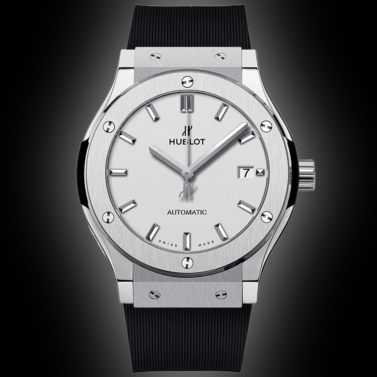 Hublot Classic Fusion 542.NX White Dial, Titanium, 42.0 mm, Self