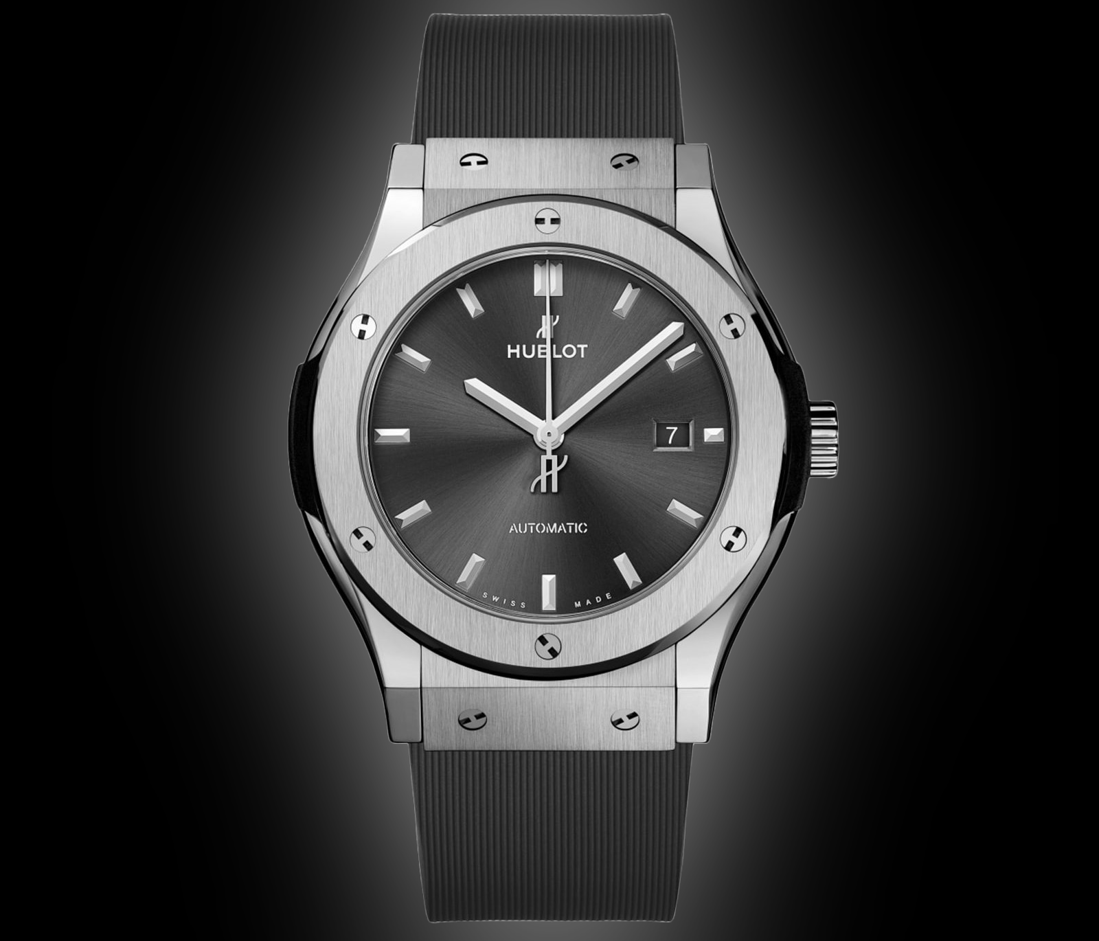 Hublot Classic Fusion 542.NX Black Dial, Titanium, 42.0 mm, 50.0 m