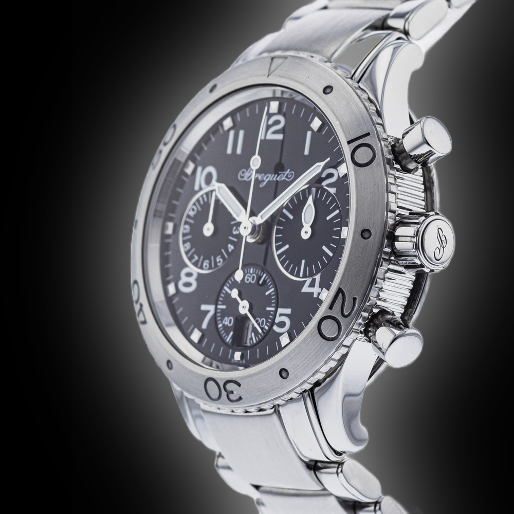 Breguet Type XX 4820ST Black Dial, Stainless Steel  display picture 3