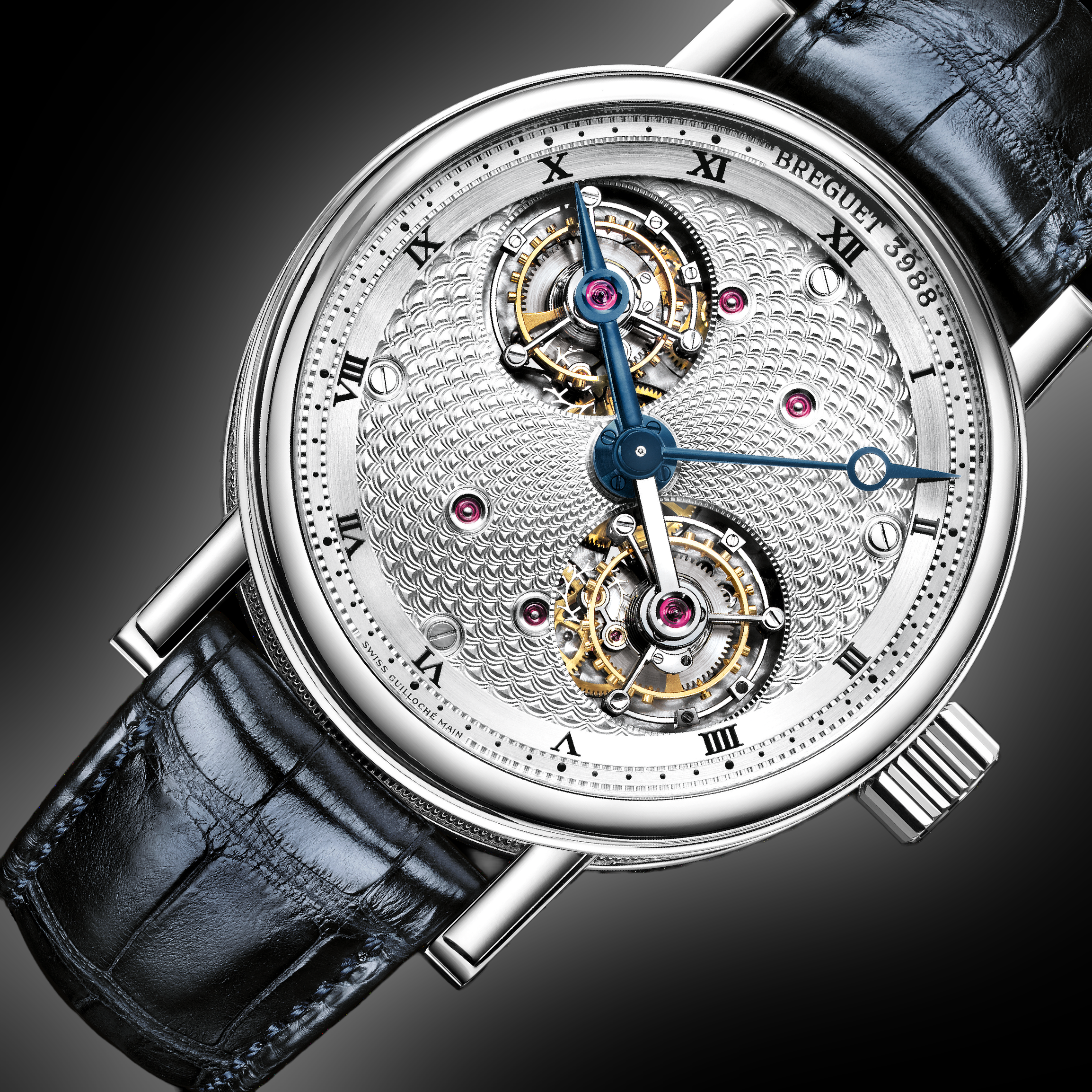 Breguet Classique 5347 Platinum, 44.0 mm, Double Tourbillon