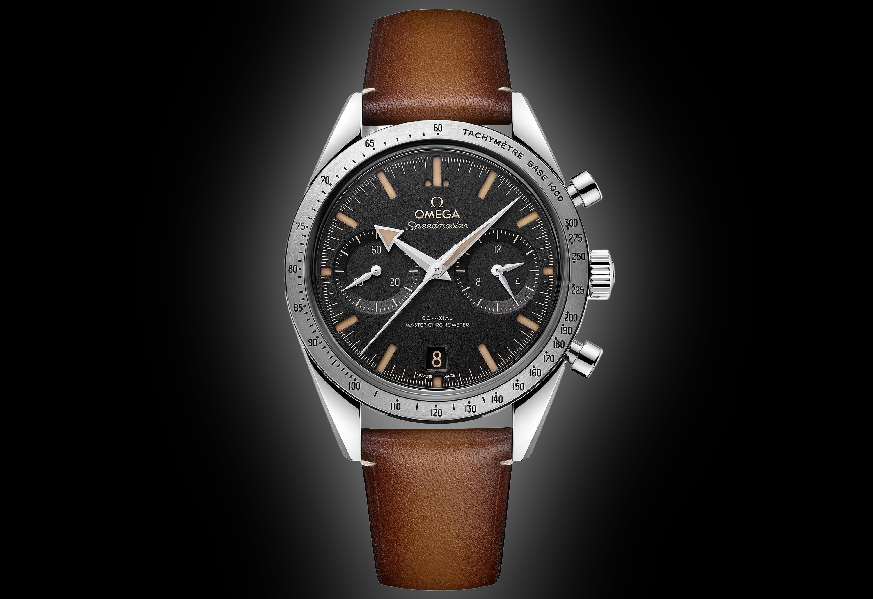 Omega Speedmaster 57 332.12 Black Dial, Stainless Steel