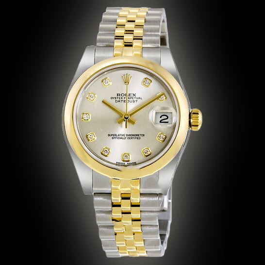 Rolex Lady-Datejust 31 178243 Silver Dial, Stainless Steel,