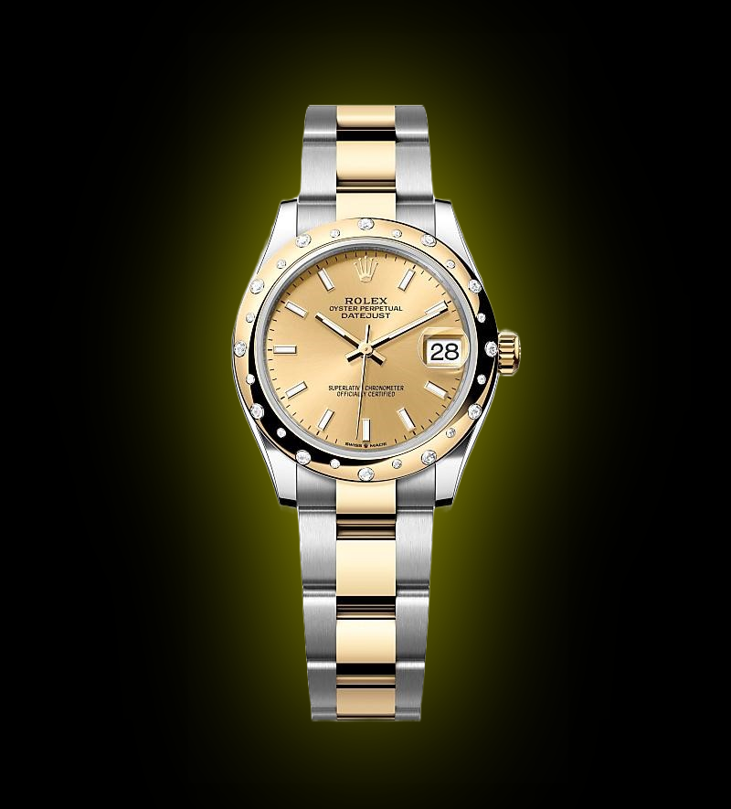 ⬛DEELUXE⬛ディーラックス⬛EDGE⬛24.5⬛BOA⬛⬛ Rolex Datejust 31 278343 Champagne Dial, Yellow Rolesor, 31.0 mm