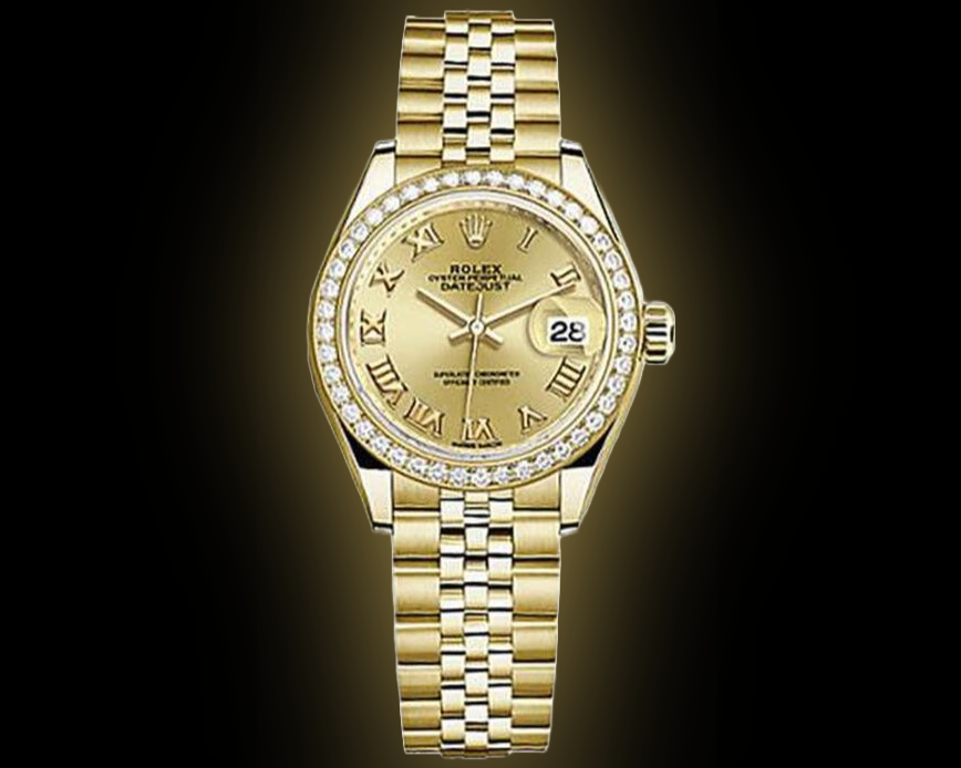 Rolex Datejust 31 278278 Mother of Pearl Dial, 18kt Yellow Gold