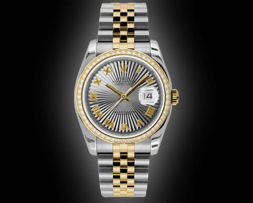 ★lemon★ Rolex Datejust 36 watch: Oystersteel and yellow gold