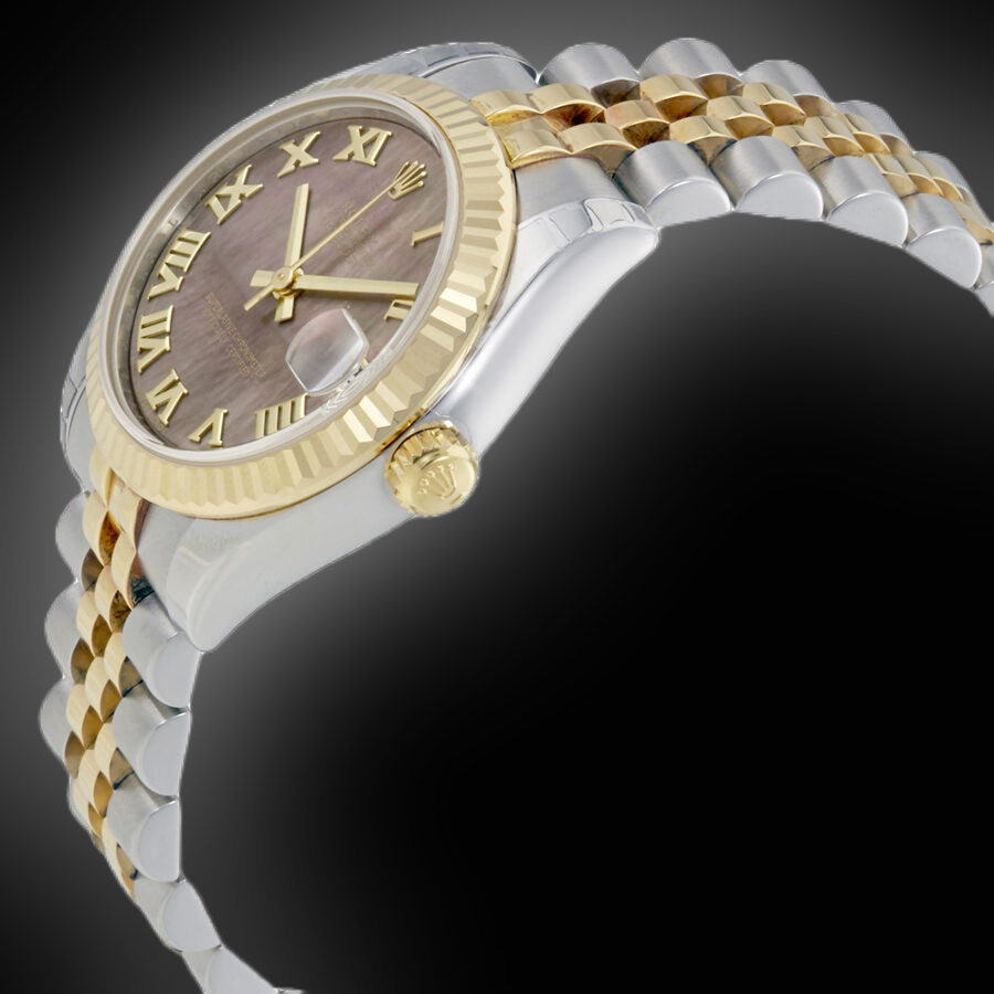 Rolex Datejust 31 178273 Black Mother of Pearl Dial, Stainless