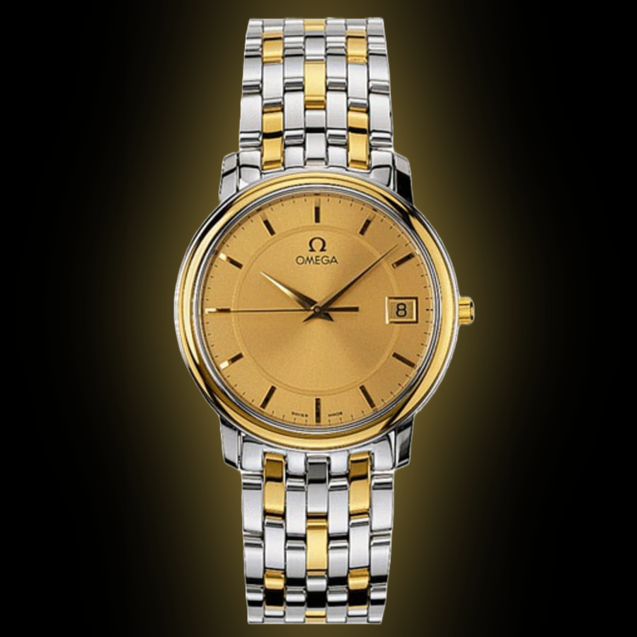 Omega De Ville Prestige 4310.11 Champagne Dial, Yellow Gold, 34.4