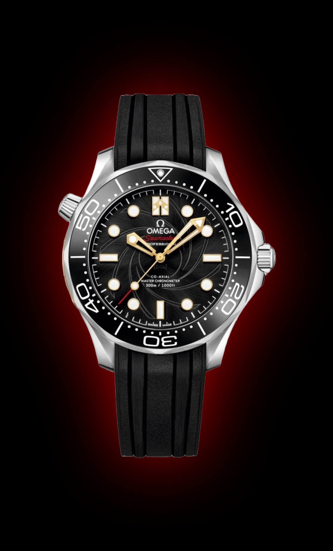 OMEGA Seamaster Professional 本体 Omega Seamaster Diver 300M 210.22 Black Dial, Stainless Steel