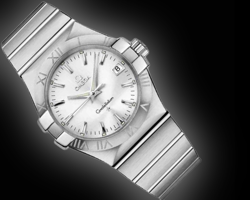 Omega Constellation 35 123.10 Silver Dial, Stainless Steel, 35.0