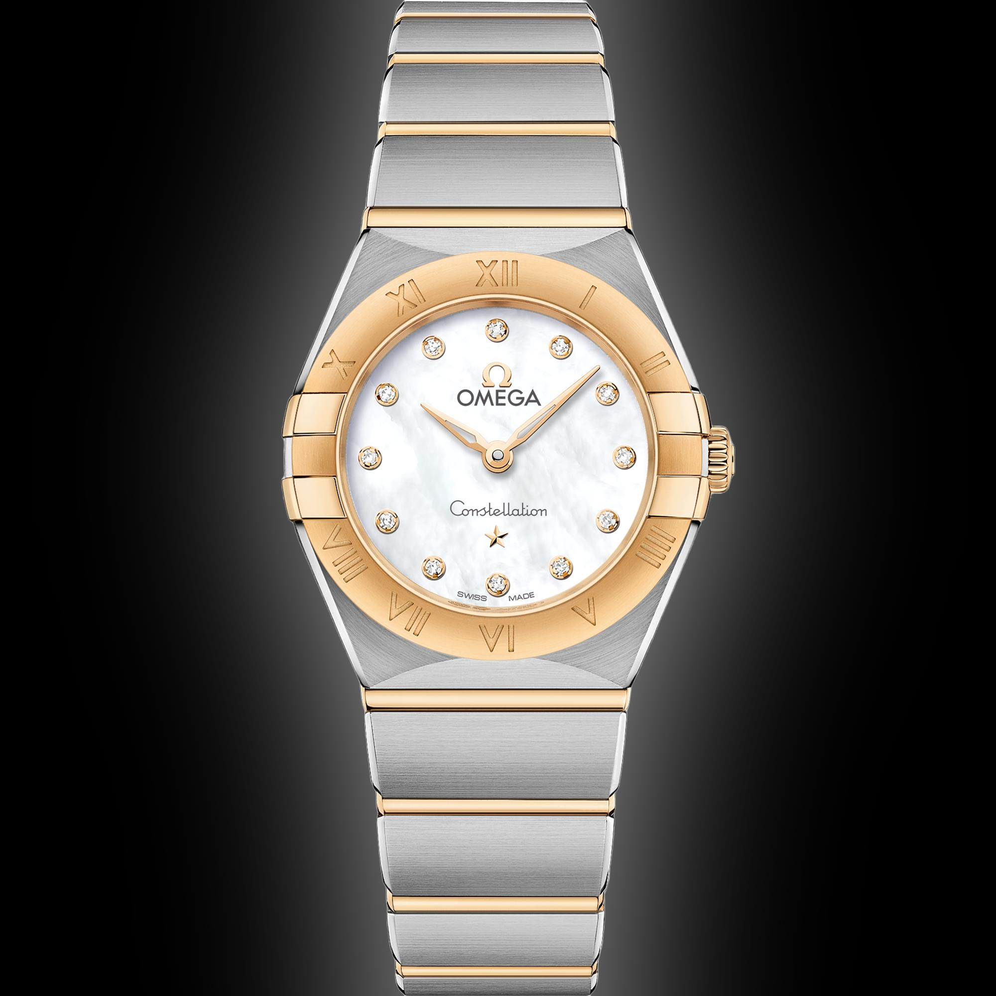 Omega Constellation Manhattan 25 131.20 Champagne Dial