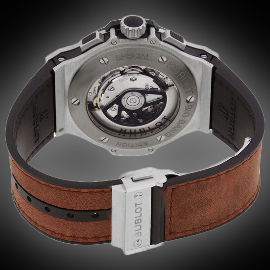 Hublot Big Bang 301.SM Black Dial, Stainless Steel, 44.0 mm, Zermatt