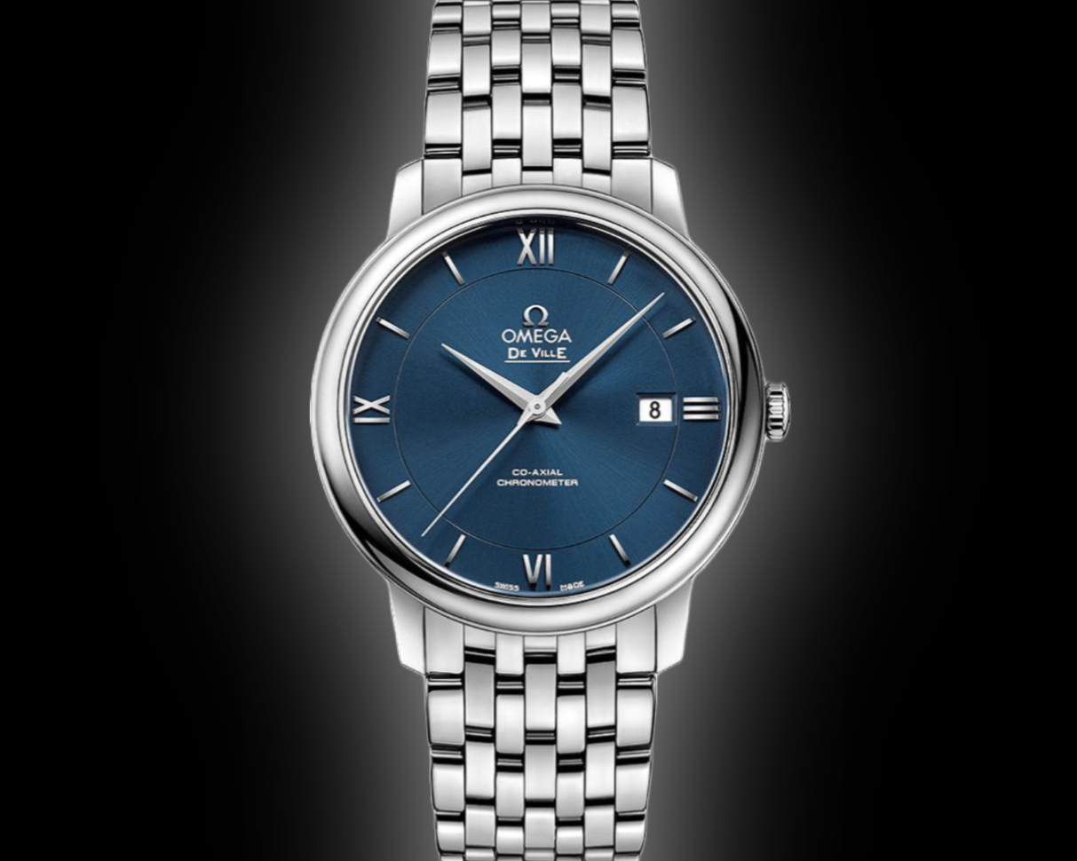 【F348TB】 OMEGA 424.10.27.60.05.001 424.10.27.60.05.001 Omega DeVille Prestige Quartz Ladies Watch