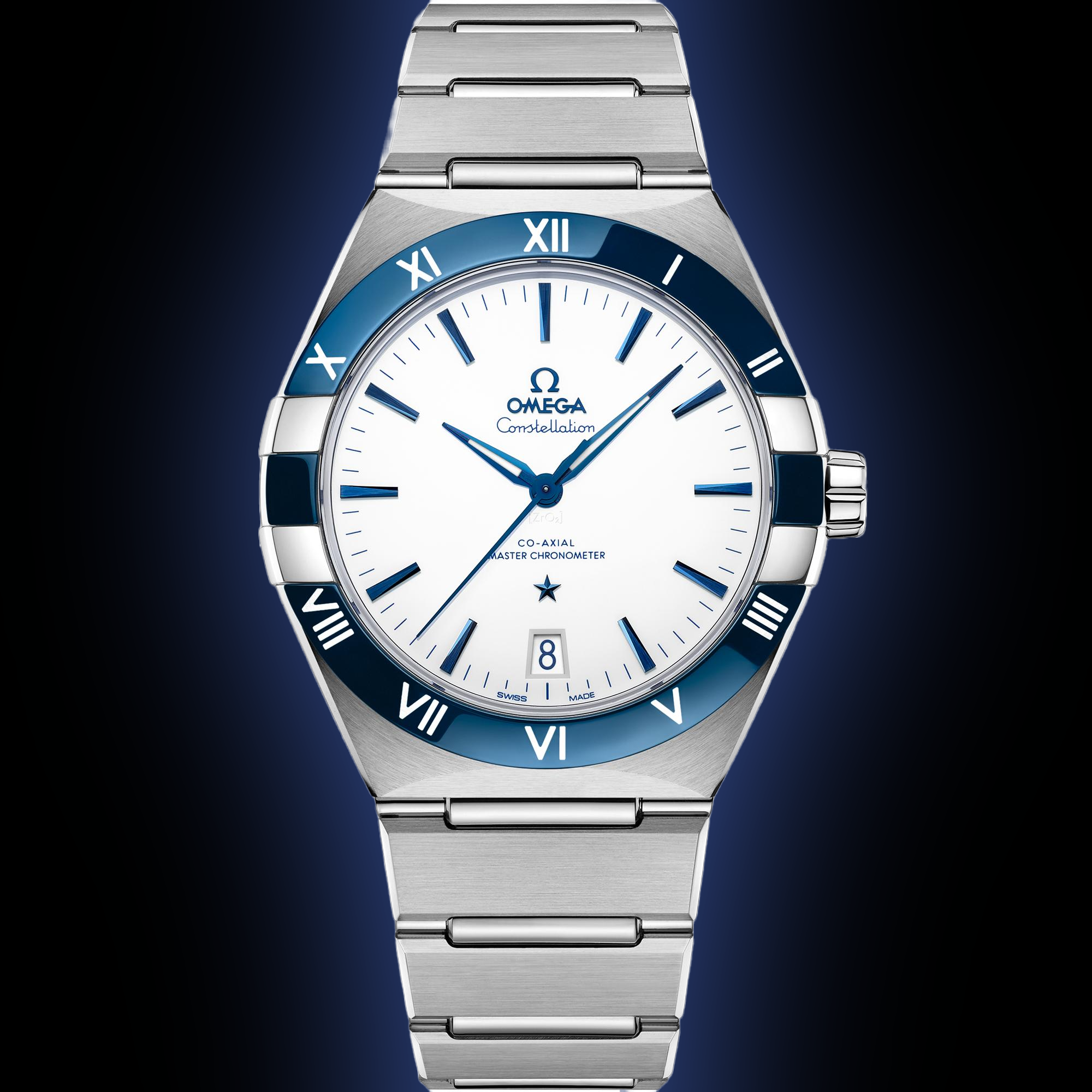 Omega Constellation 131.30 White Dial, Stainless Steel, 41.0 mm, Blue ...
