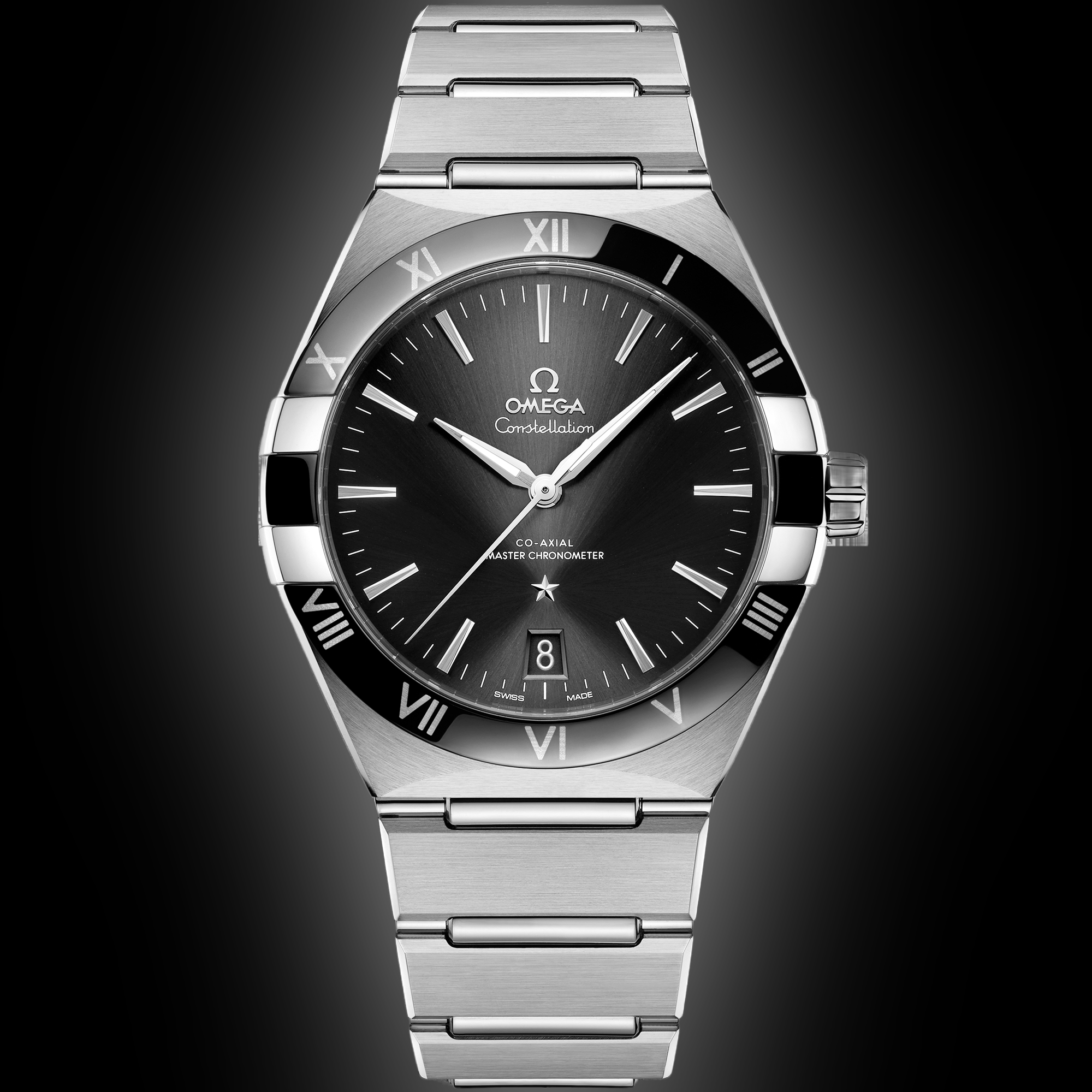 Omega Constellation 131.30 Black Dial, Stainless Steel, 41.0 mm