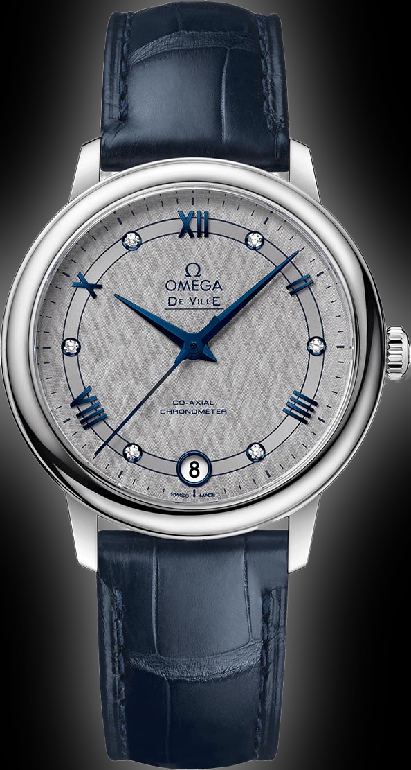 Omega De Ville Prestige 424.13 Grey Dial, Stainless Steel, 32.7 mm