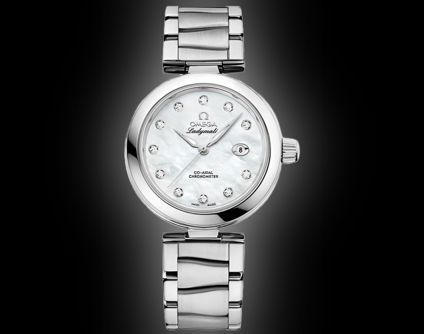 Omega De Ville 425.30 Purple Diamond Dial, Calibre 8520, Ladies