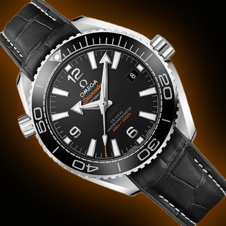 Omega Seamaster Planet Ocean 6000M 215.33 Black Dial, Stainless