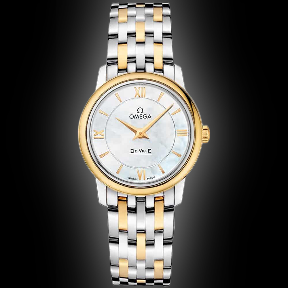 プラチニウムゴールド 2 Omega Constellation 22.5 111.25 White Dial, Yellow Gold