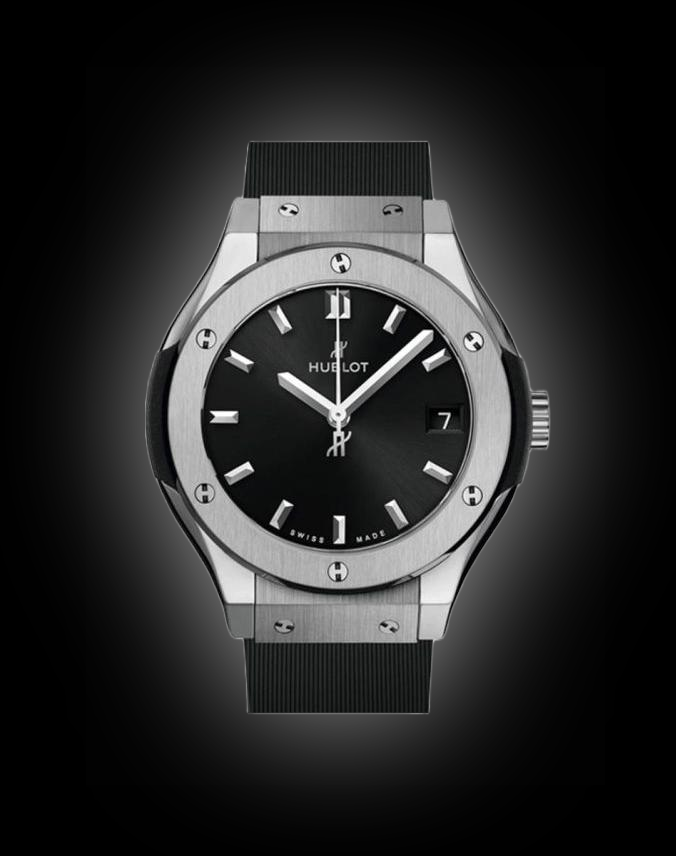 中古 ウブロ HUBLOT 581.NX.1470.RX ブラック レディース 腕時計 HUBLOT - 中古 ウブロ HUBLOT 581.NX.1470.RX ブラック レディース