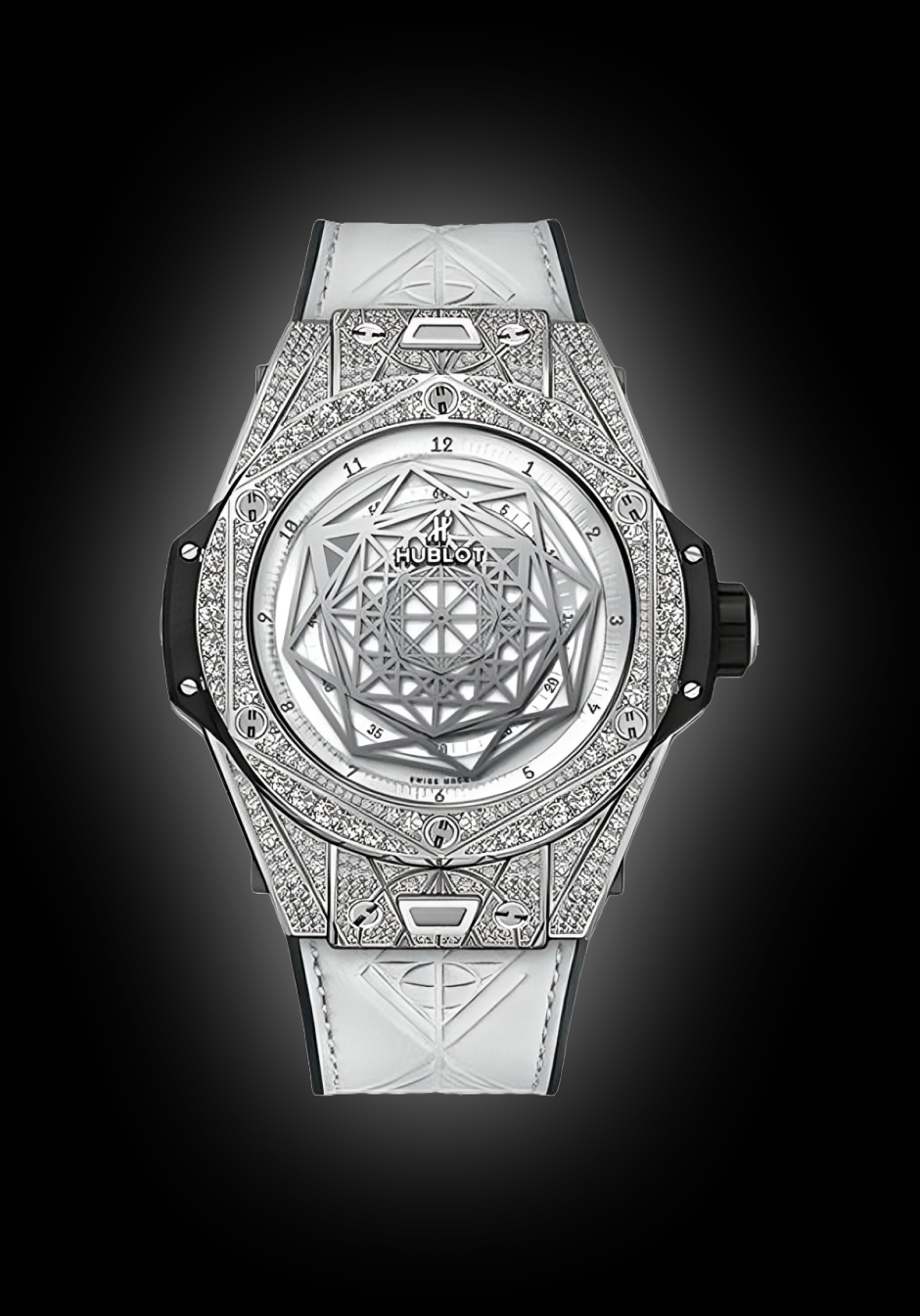 Hublot Big Bang Sang Bleu White Dial, Titanium, mm