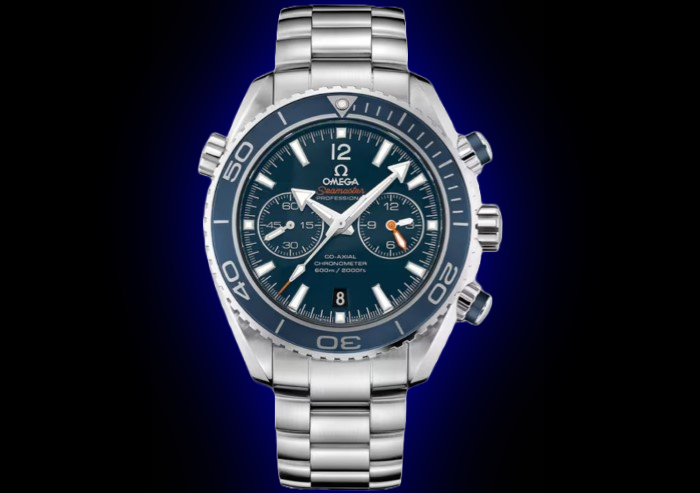 Omega Seamaster Planet Ocean 6000M Blue Dial, Titanium