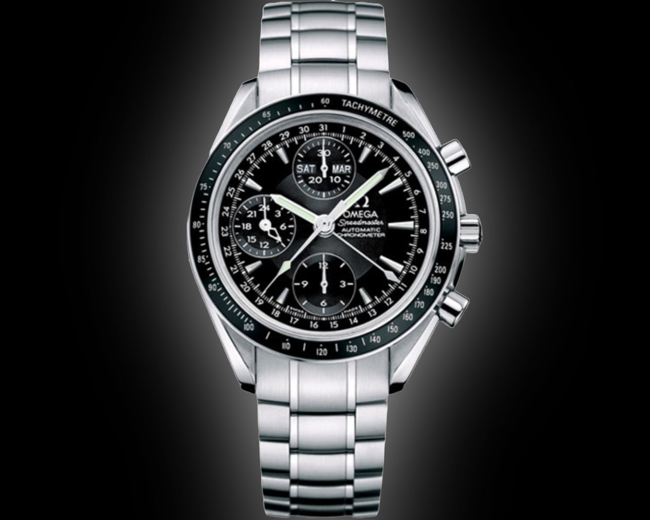 Omega Speedmaster Date 40 3513.53 Black Dial, Stainless Steel